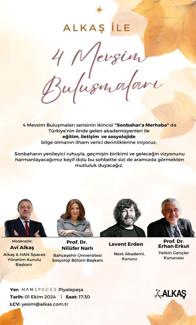 Alkaş İle 4 Mevsim Buluşmaları-Sonbahara Merhaba